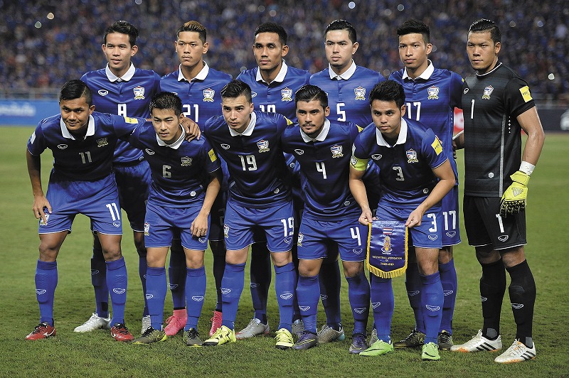 Image result for タイサッカー　代表