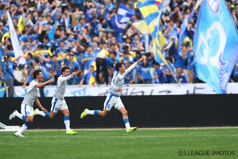 劇的決勝弾で大分を勝利に導いた鈴木「こぼれ球を狙っていました」