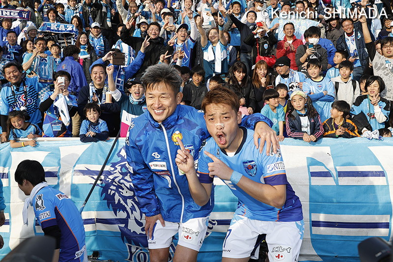 横浜FCが野村弾を守り抜き松本を下す…先発のカズはゴールならず