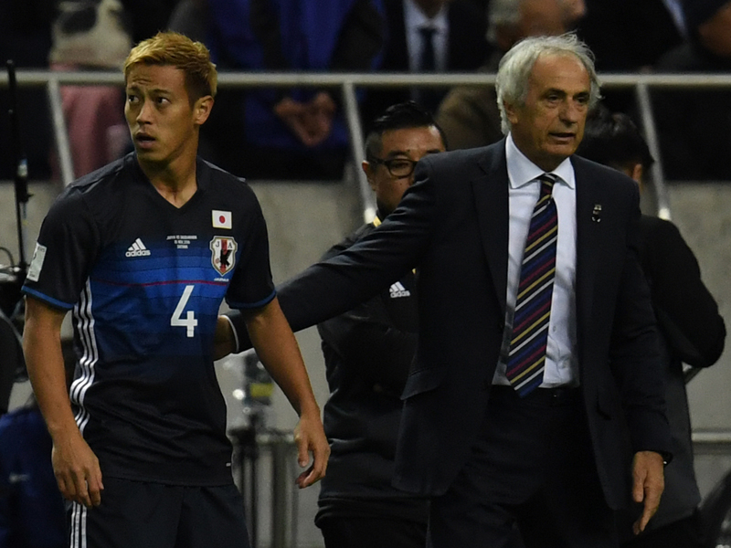 本田圭佑、ハリルホジッチ