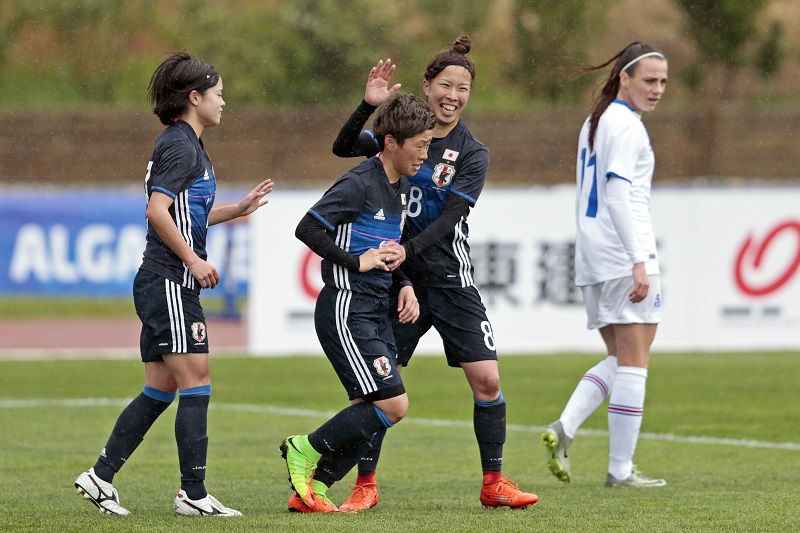 なでしこが高倉体制初勝利！　長谷川の2得点でアイスランドを下す