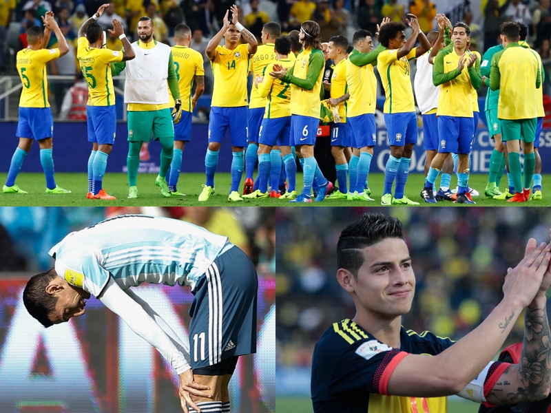 ブラジルのw杯出場決定 アルゼンチンは5位転落 南米予選第14節 サッカーキング