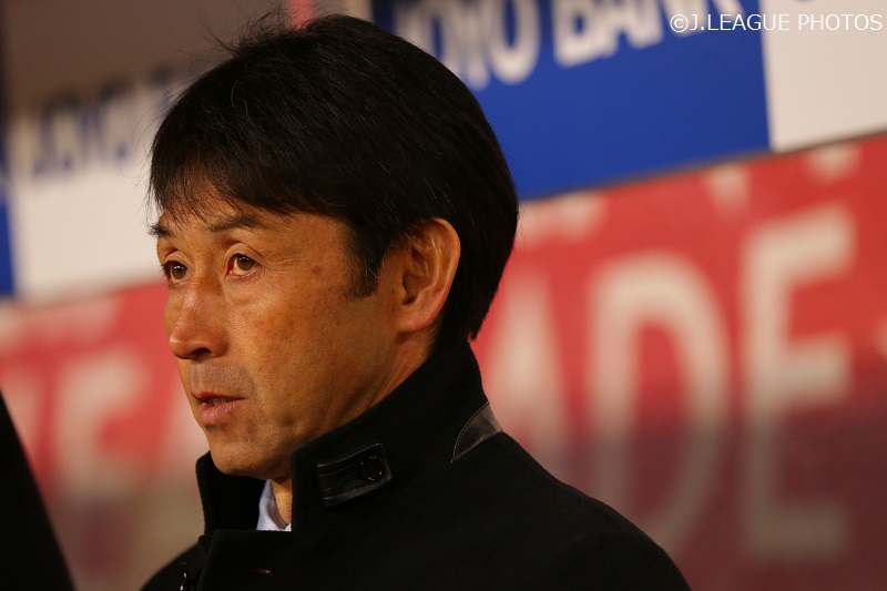 采配的中の鹿島・石井監督「いい形で得点が取れたことは良かった」