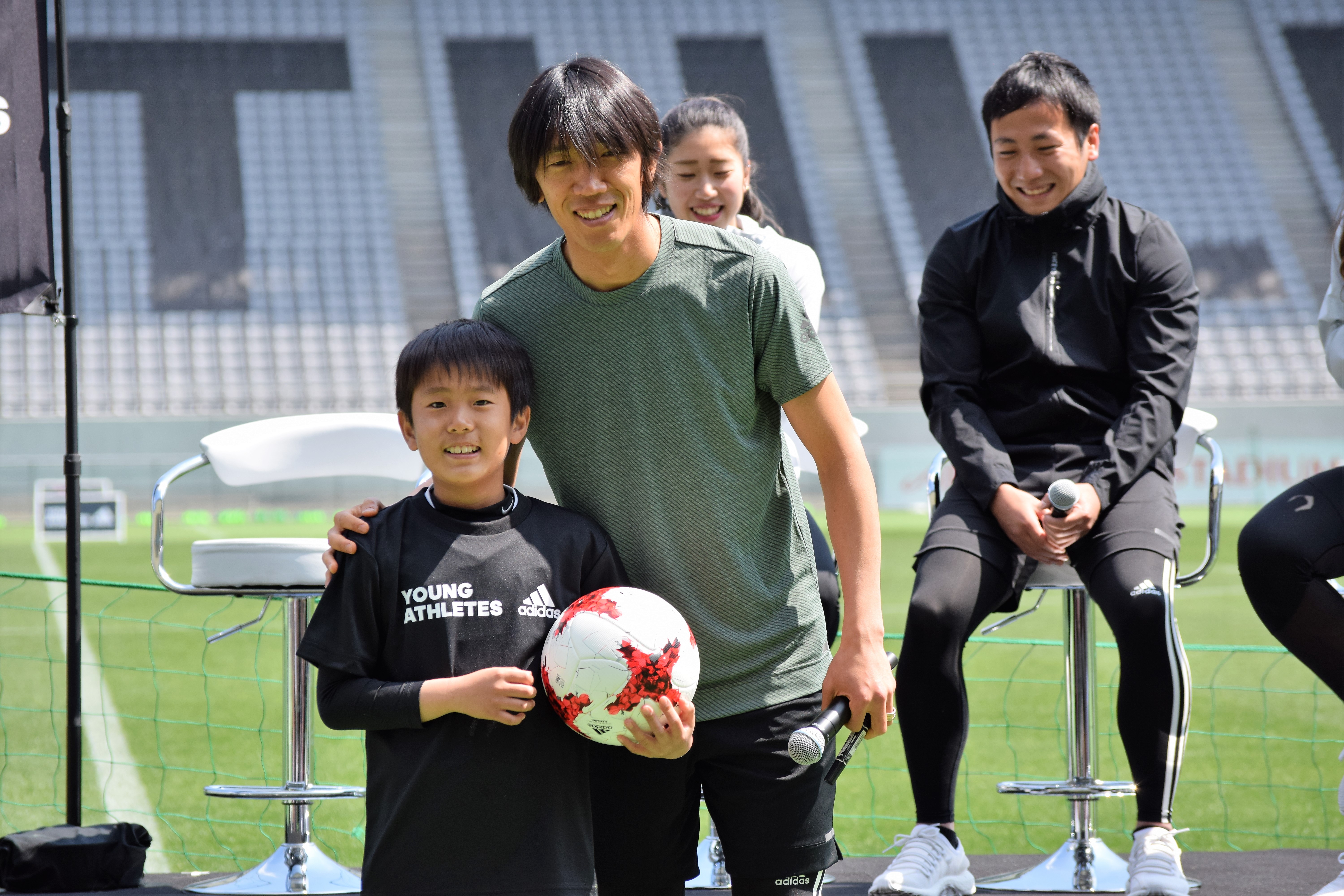 中村俊輔が子供たちに届けた思い 悔しさをバネに頑張ってほしい サッカーキング