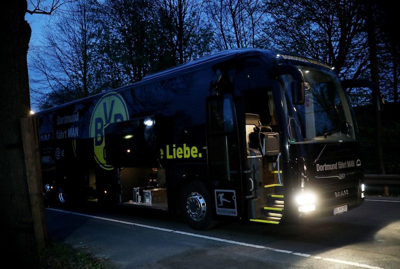 Borussia Dortmund Bus Explosion Injures One