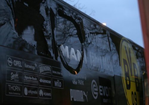 Borussia Dortmund team bus involved in explosion