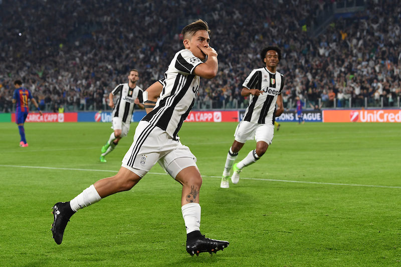 ユーヴェがホームでバルサ撃破 ディバラの左足2発などで3ゴール快勝 サッカーキング