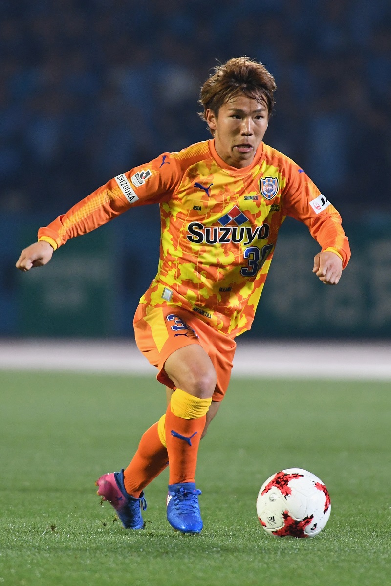 写真ギャラリー 清水エスパルスfw金子翔太がj1通算 000ゴール目を記録 9枚 サッカーキング