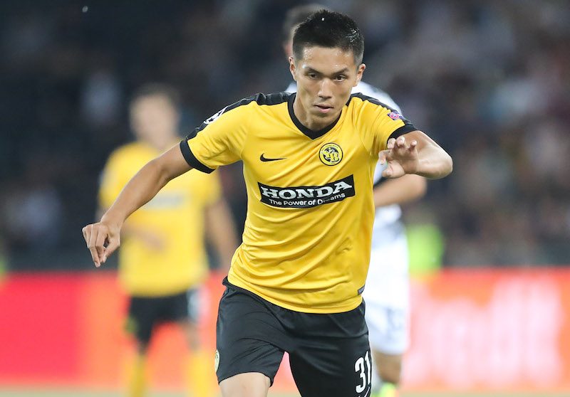 YB Bern v Borussia Moenchengladbach - UEFA Champions League Qualifying Play-Offs Round: First Leg