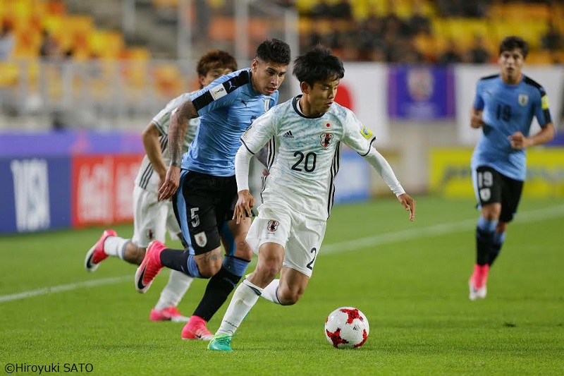 U－20日本代表、南米王者・ウルグアイに完封負け…GS突破は次節に持ち越し