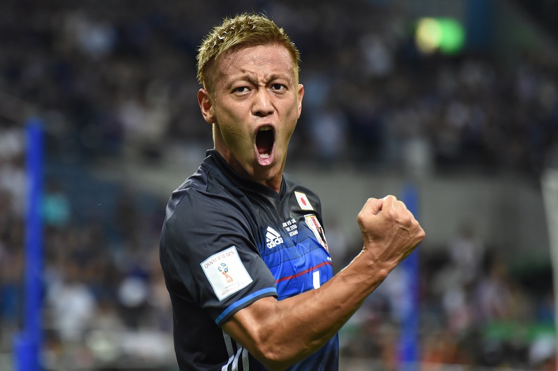 🎉 スポーツ ワッペン付き 本田圭佑選手 日本代表アジア杯ゴールド