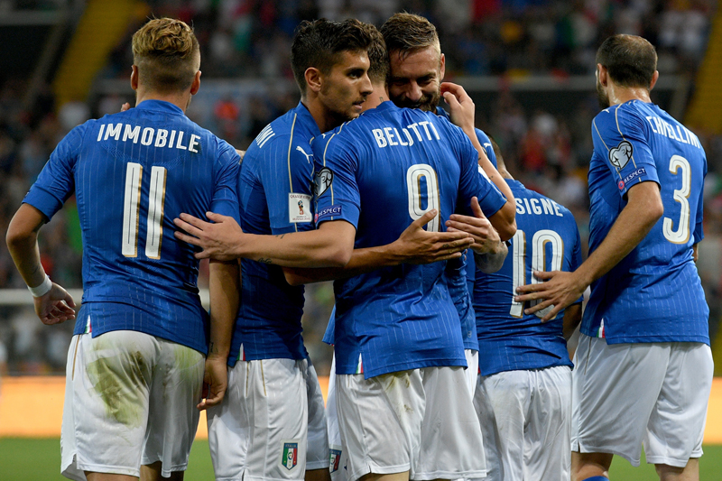5得点のイタリア リヒテンシュタインに圧勝 次節はスペインと首位対決 サッカーキング