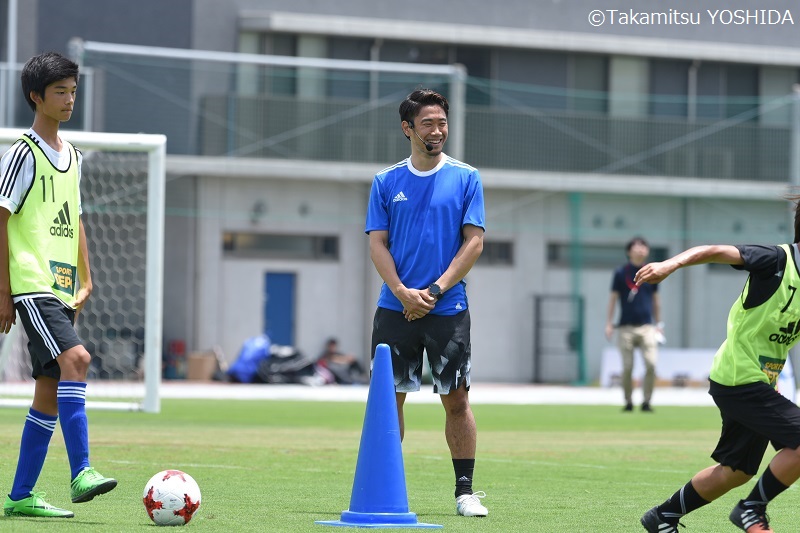 香川真司と一緒にスキルアップ Adidas Dream Campaign を開催 サッカーキング