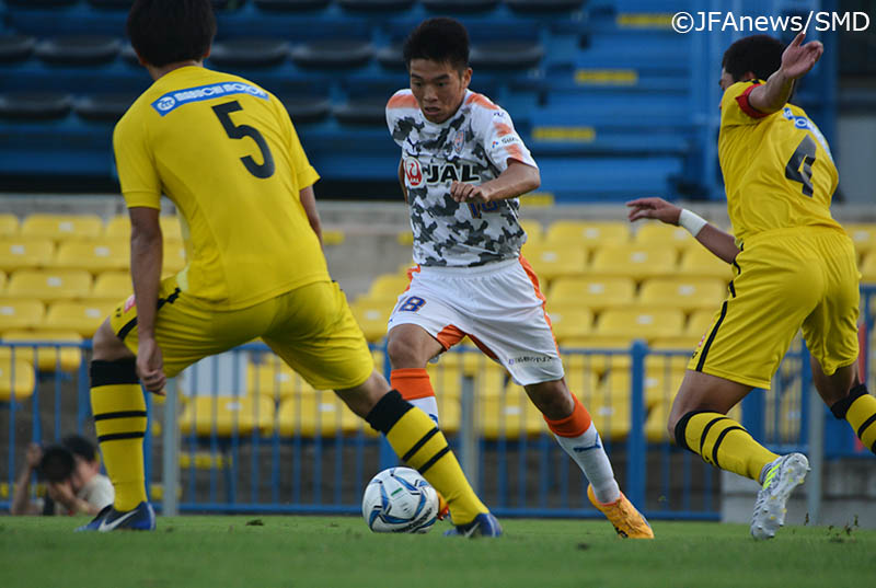 柏U－18から3得点を奪った清水ユースが首位ターン／高円宮杯U－18プレミアリーグEAST