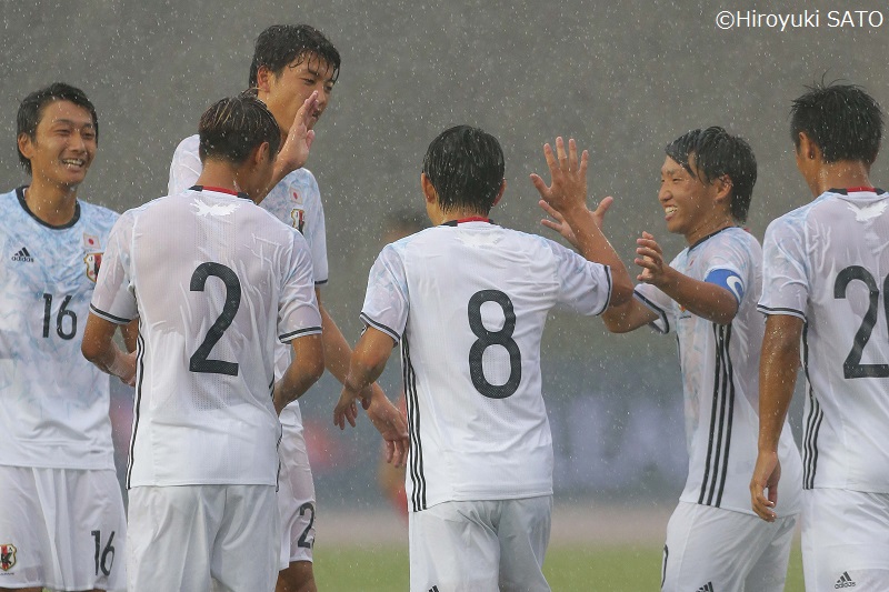U－20日本代表、フィリピンを相手に8発大勝！　小松が先発起用に応える4得点