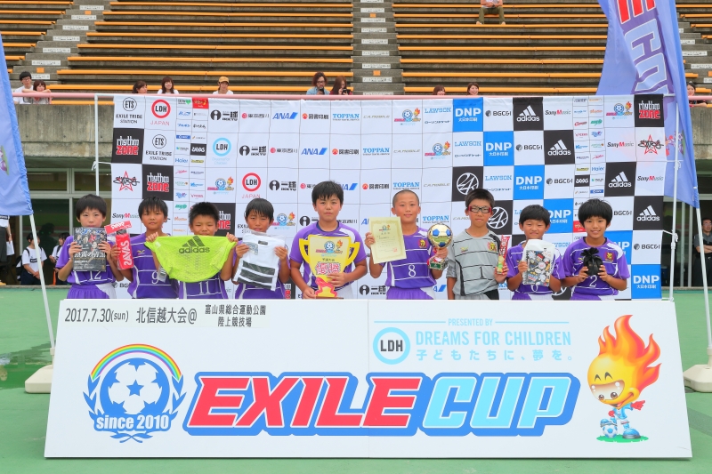 チーム全員で戦い抜いたReiz長岡FCが、EXILE CUP 2017 北信越大会で初優勝！