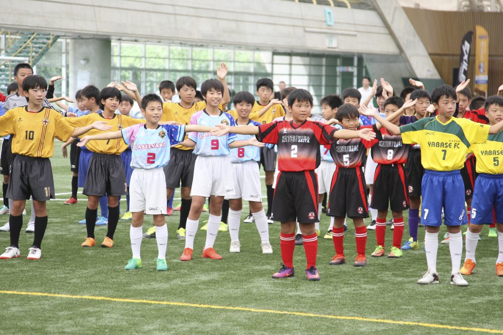 初の秋田開催となったexile Cup 17 東北大会で 地元秋田市の飯島南fcが初優勝 サッカーキング