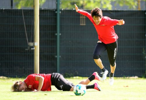 Union Berlin training session