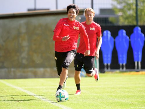 Union Berlin training session