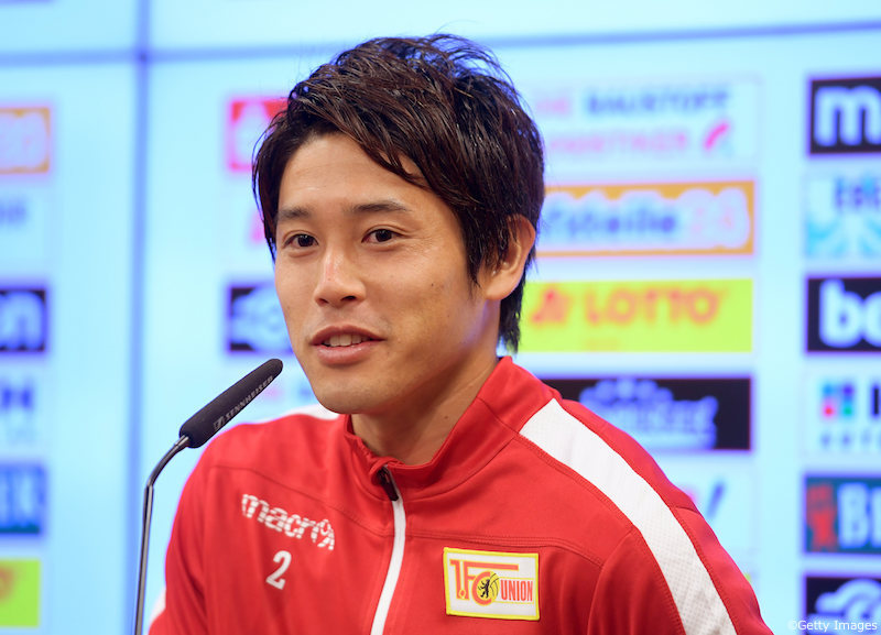 New player Atsuto Uchida of Union Berlin