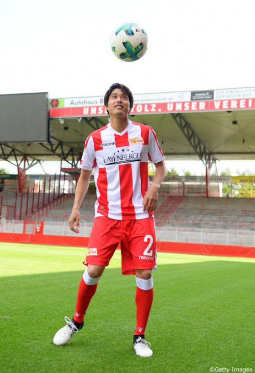 New player Atsuto Uchida of Union Berlin