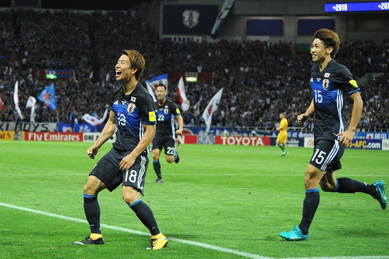 日本、6大会連続のW杯出場決定！　浅野＆井手口弾で豪州にアジア最終予選初勝利