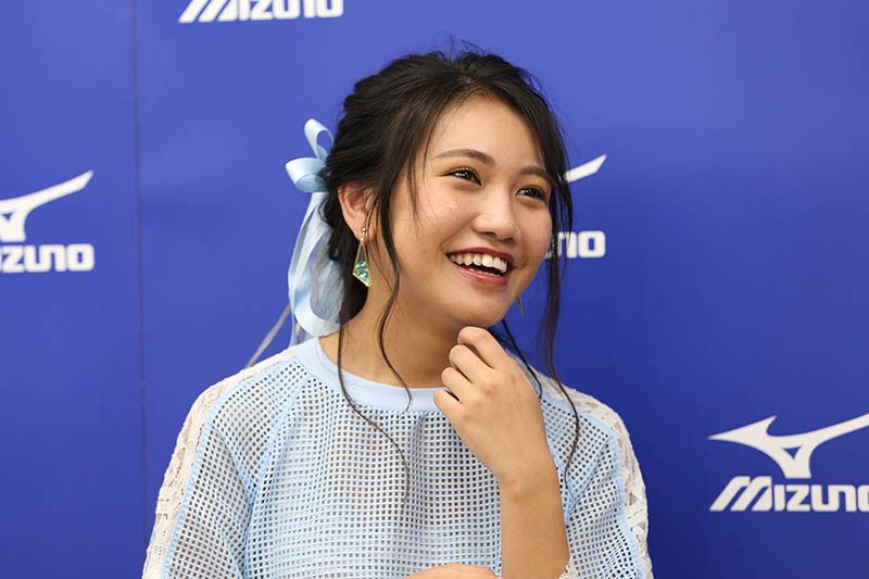 写真・18枚目】井上苑子、学祭にサプライズ登場…ミズノ「部活応援