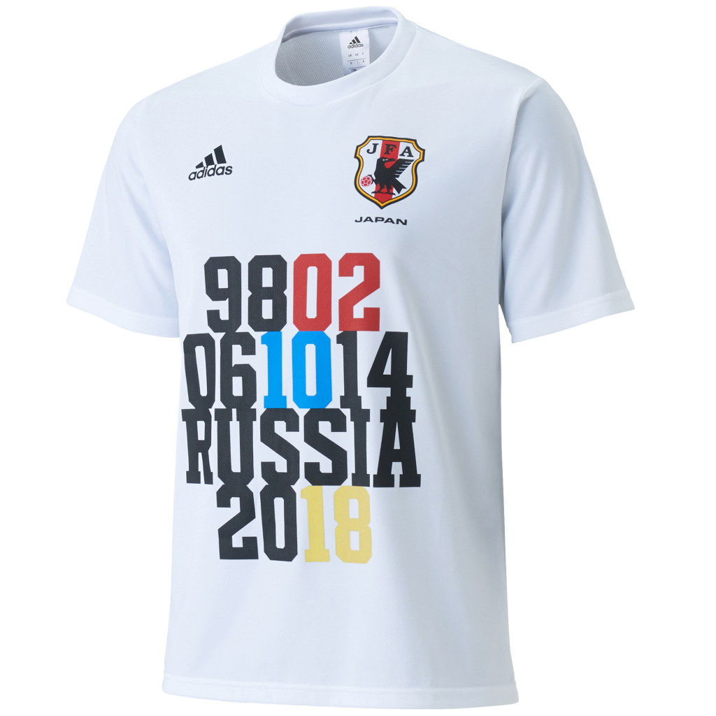 アディダスがロシアw杯出場記念ｔシャツを発売 サッカーキング