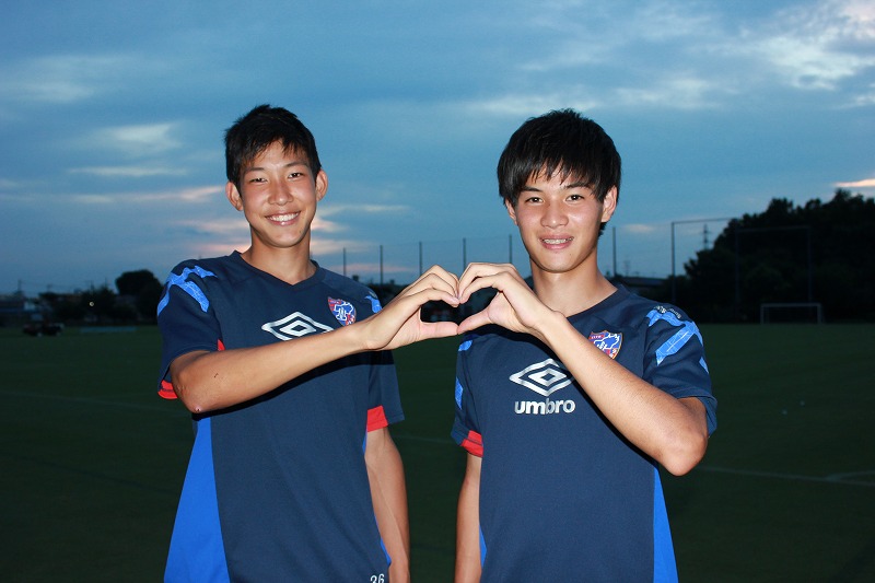 [FC東京U-18“幼なじみ対談”] 小林幹 × 原大智「二人で一緒にプロの舞台で」②