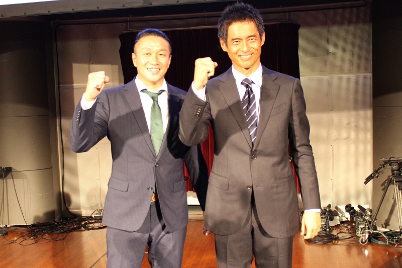 レジェンド岡野、川口が日本代表にエール「ここからが戦い」