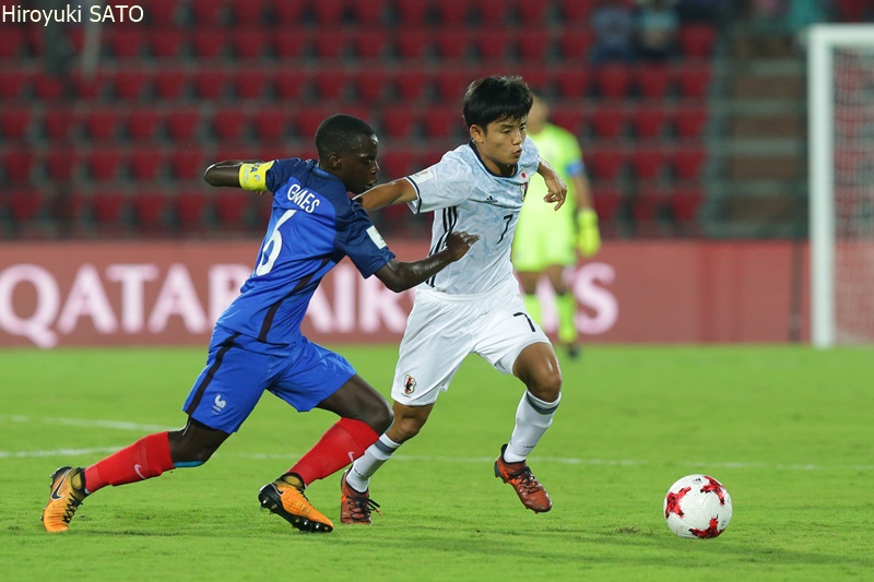 写真ギャラリー 17 10 11 Fifa U 17ワールドカップインド17 U 17日本代表 1 2 U 17フランス代表 サッカーキング