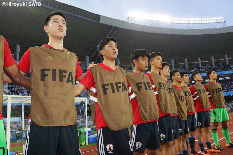 写真ギャラリー 17 10 14 Fifa U 17ワールドカップインド17 U 17日本代表 1 1 U 17ニューカレドニア代表 サッカーキング