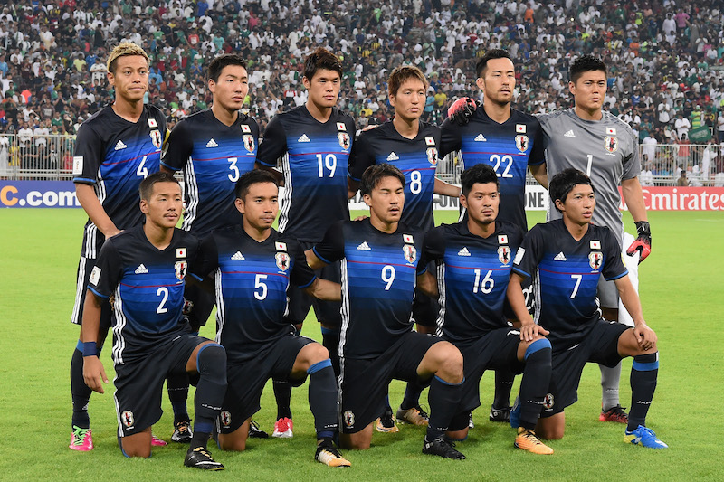 日本代表の背番号が決定 本田の 4 は植田が着用 初選出の車屋は 24 に サッカーキング