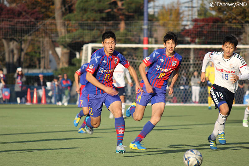 FC東京U-18が横浜FMユースに逆転勝利…青森山田を抜いて2位浮上／高円宮杯U-18プレミアリーグ