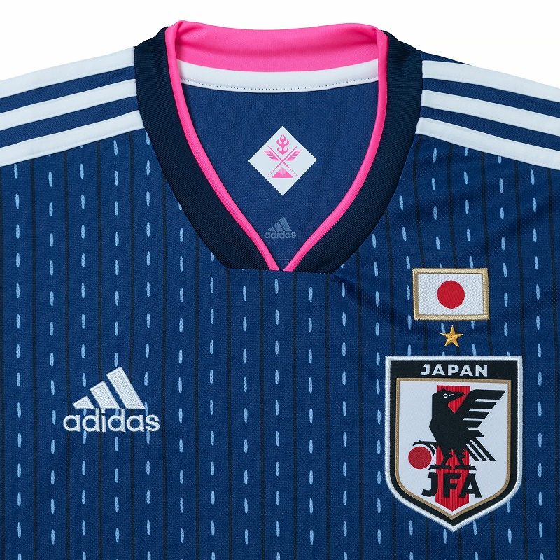 BR3606_サッカー日本代表 なでしこホームレプリカユニフォーム半袖_03