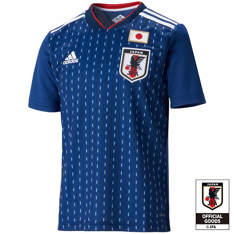BR3644_Kids サッカー日本代表 ホームレプリカユニフォーム半袖_01