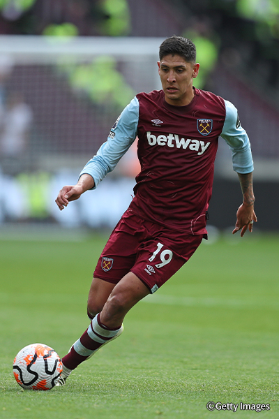 エドソン・アルバレス（ウェストハム）のプロフィール画像