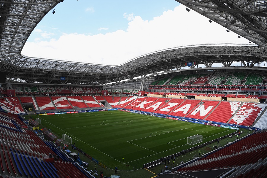 W杯スタジアムガイド カザン アリーナ カザン サッカーキング