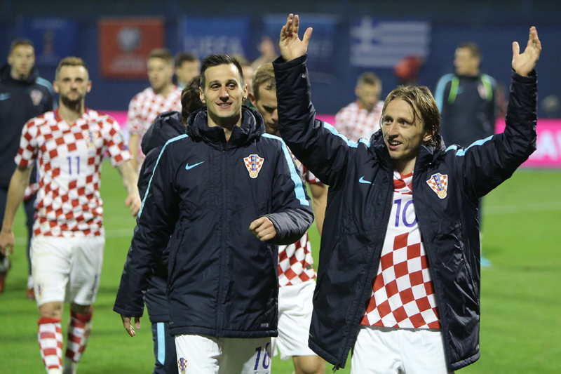 クロアチア、W杯出場に大きく前進！　PO初戦、4発でギリシャ撃破