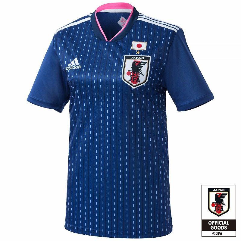 BR3606_サッカー日本代表 なでしこホームレプリカユニフォーム半袖_01