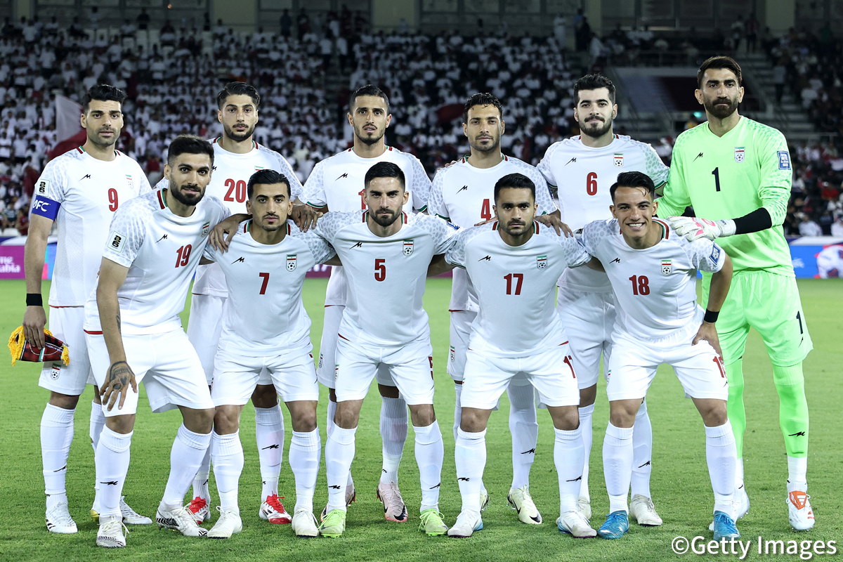 イラン代表集合写真
