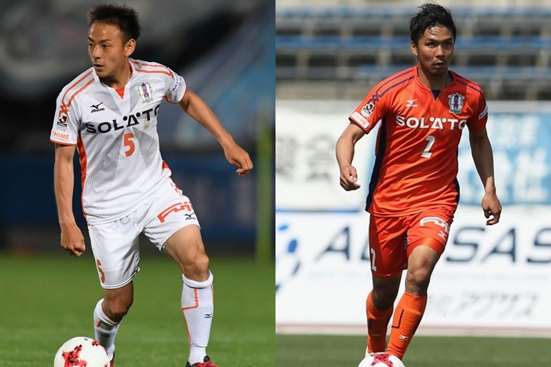 J2松本、愛媛から2選手の獲得を発表…藤田息吹と浦田延尚が加入