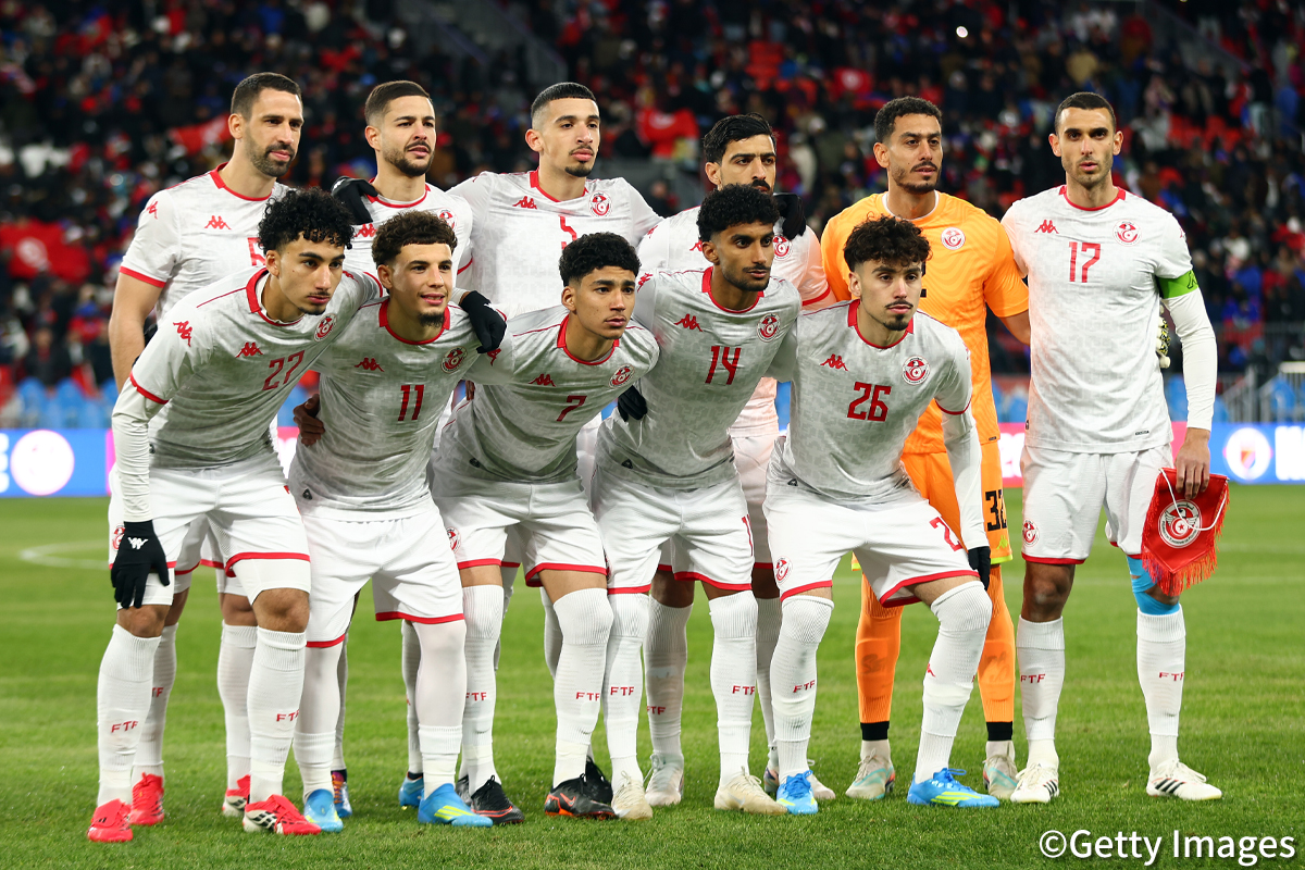 チュニジア代表集合写真