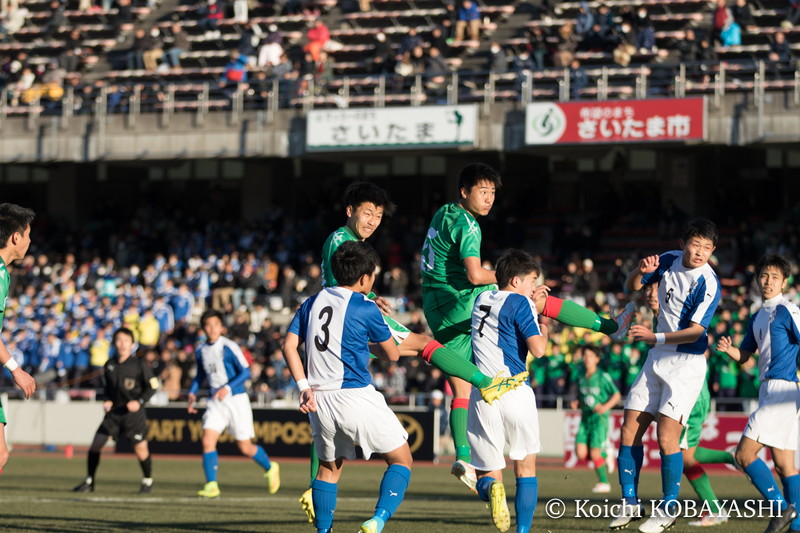 【写真ギャラリー】2018.1.2 第96回全国高校サッカー選手権大会2回戦 遠野 1－2 作陽