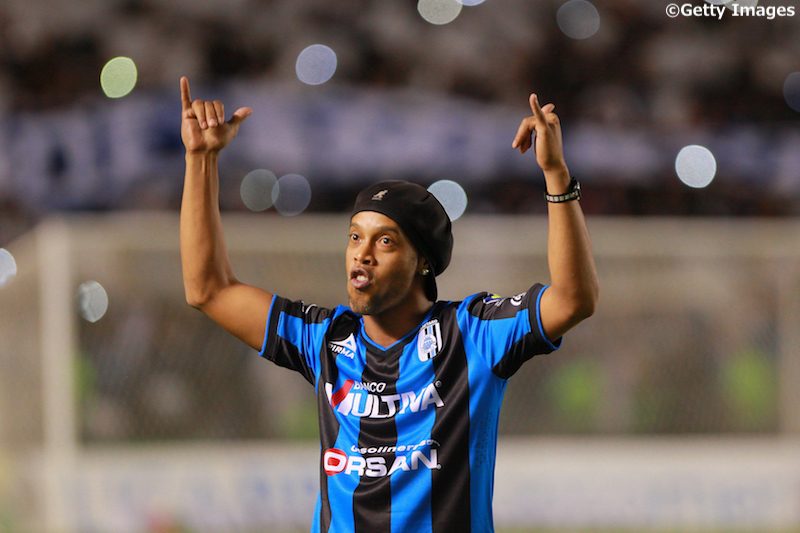 Ronaldinho in Queretaro