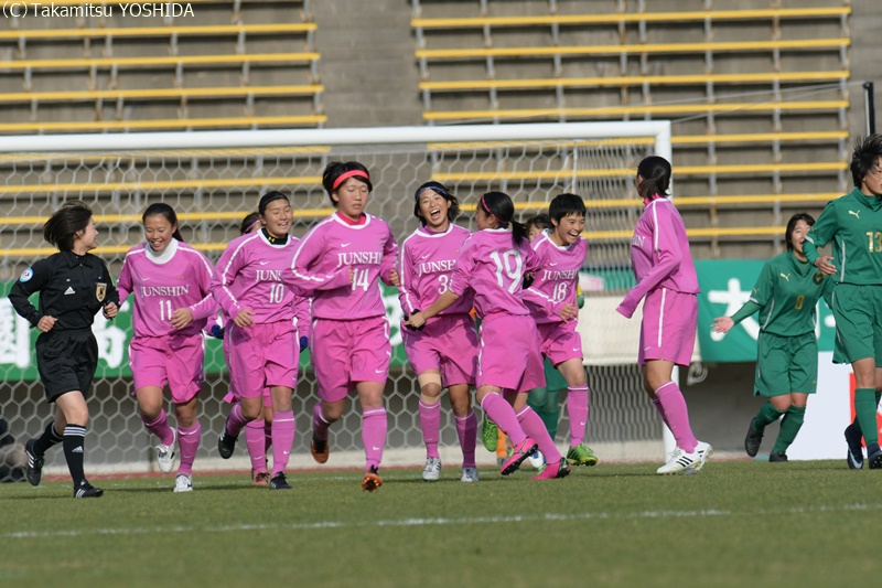 【写真ギャラリー】2018.1.4 第26回全国高等学校女子サッカー選手権大会準決勝 大商学園高校 0－2 藤枝順心高校