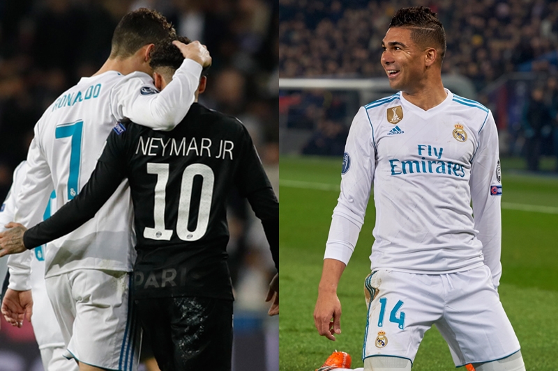 レアルのカゼミーロ ネイマール獲得を歓迎 C ロナウドとも馬が合うはず サッカーキング