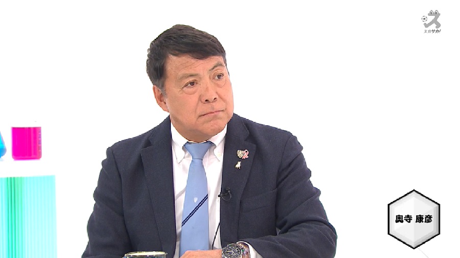 【Jリーグラボ】“レジェンド”奥寺氏、キャリアのスタートは卓球？「すごい選手になったかも」