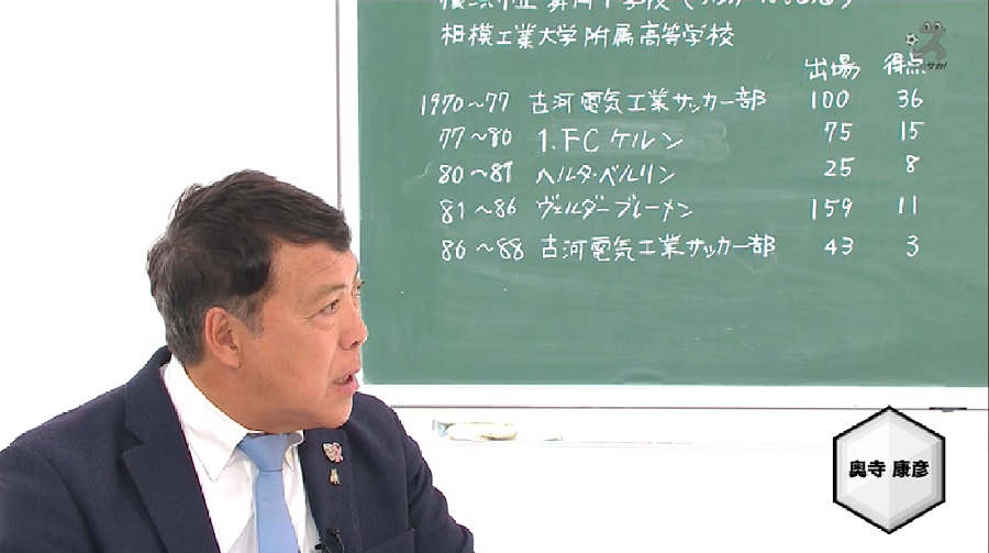 【Jリーグラボ】日本人初のプロ、奥寺氏が語るブンデス時代「給料は10倍ぐらいになった」