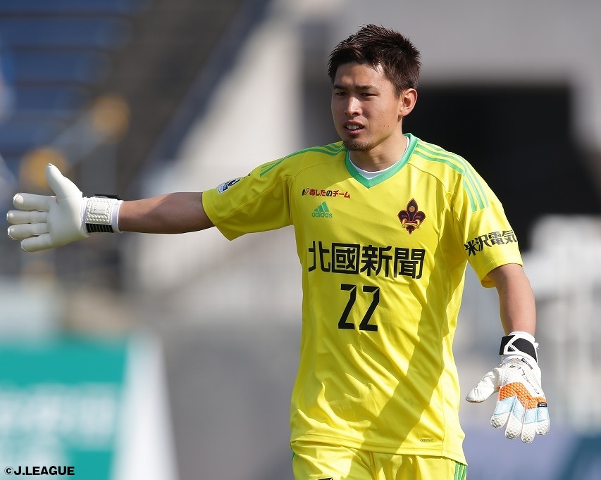 【ライターコラムfrom金沢】武者修行先で得た先発の座、GK田尻健が抱く“結果”への渇望